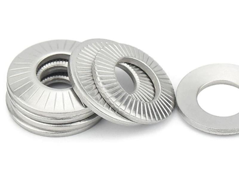 (INOX304) Set 10 cái M4-M8 Long đen chống xoay dạng nón inox304 M4, M5, M6, M8 6