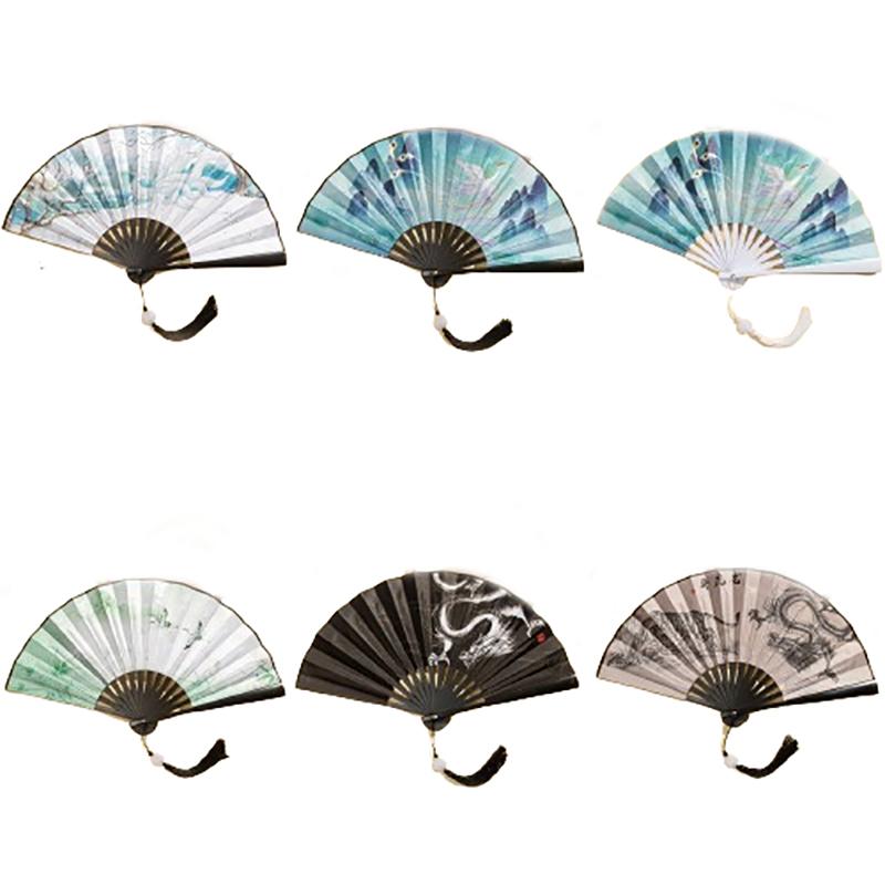 Product Introduction of Quạt Gấp, Phong Cách Trung Quốc Và Nhật Bản Mới, Chuôi Gỗ, Quạt Khiêu Vũ Cổ Điển Tua Rua Thanh Lịch, Quạt Nữ, Quà Tặng Thủ Công Nghệ Thuật Tiệc Tùng, Bộ Trang Trí Nhà Cửa 26