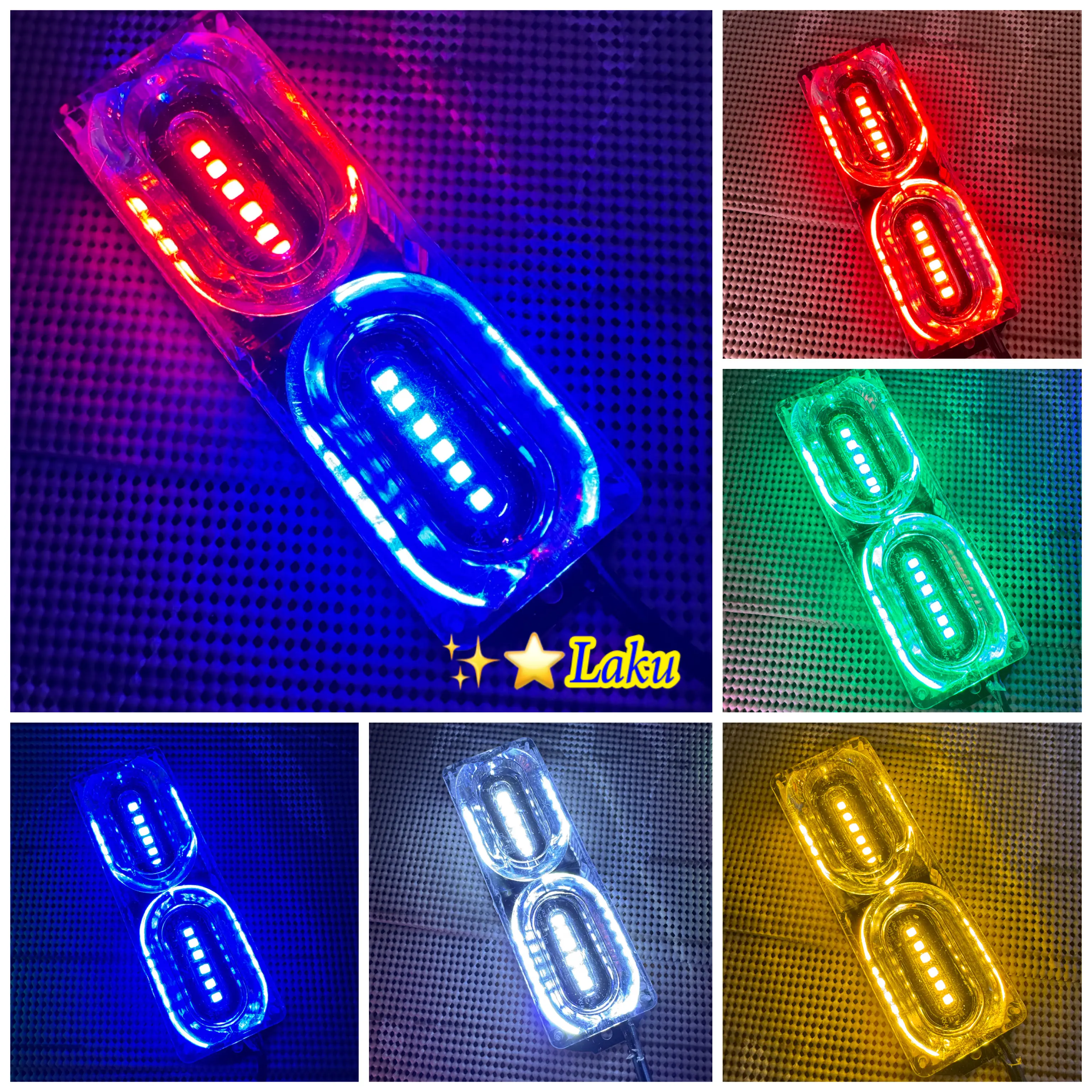 Lampu Led Kolong Modul 12 Volt & 24 Volt Model 2 MATA NYALA KEDIP
