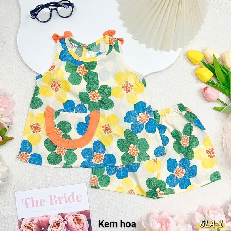 Sz 5 (12-13kg) 6LA-1 Lanh lụa sát nách Bgái - Sz 5 6