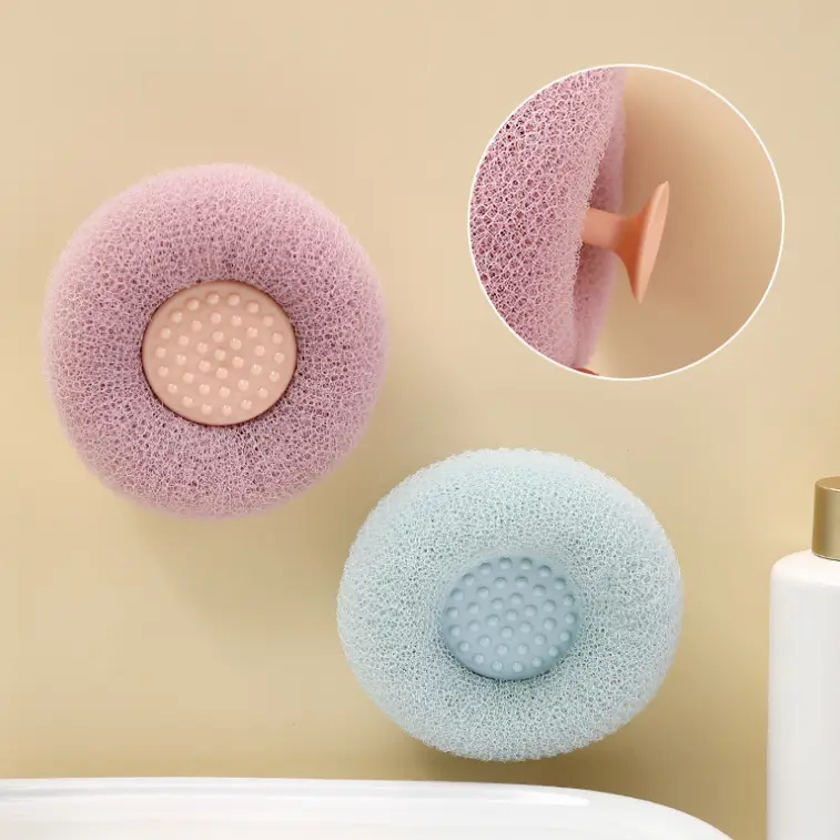 BISA COD H6091 Bath Ball Body Scrubber / Spons Mandi Bulat Penghilang Daki Shower