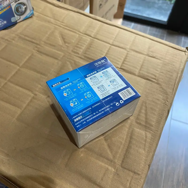 Combo 5 Hộp Viên Vệ Sinh Lồng Máy Giặt ( 1 hộp 12 viên)- Sạch Cặn Bẩn Lồng Máy Giặt Làm Sạch 5