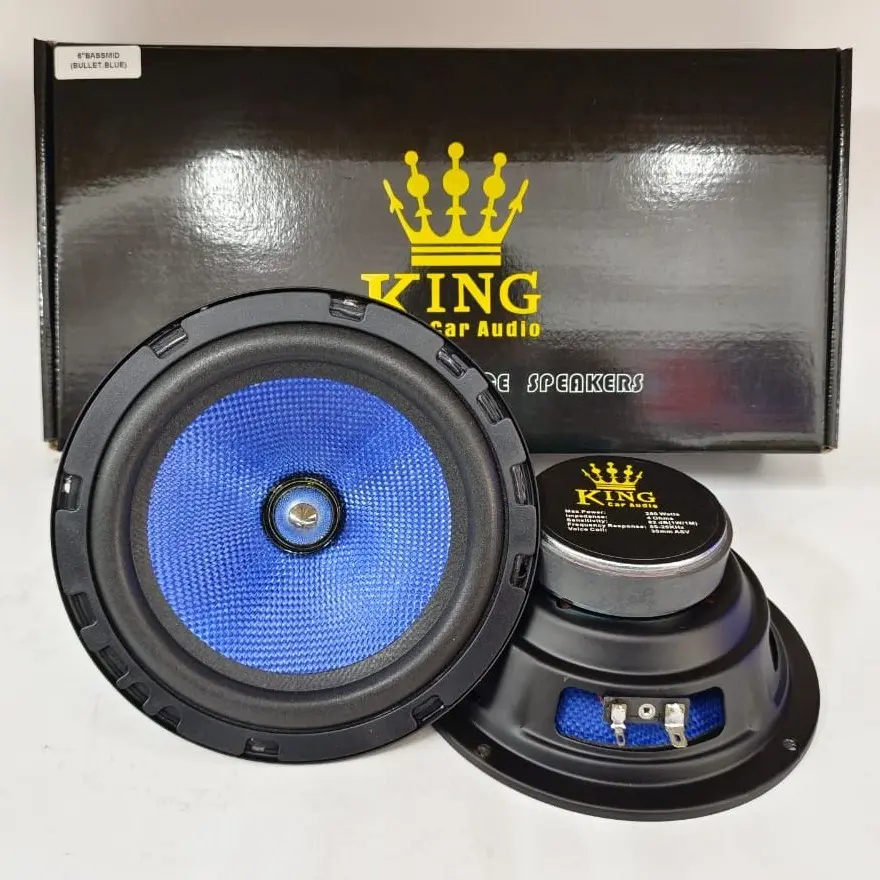 KING Car Audio~ 6.5" Mid-Bass Super Power Car Speaker KA65 Suitable for All Type of Car Front & Rear Speaker Automotive Kereta
