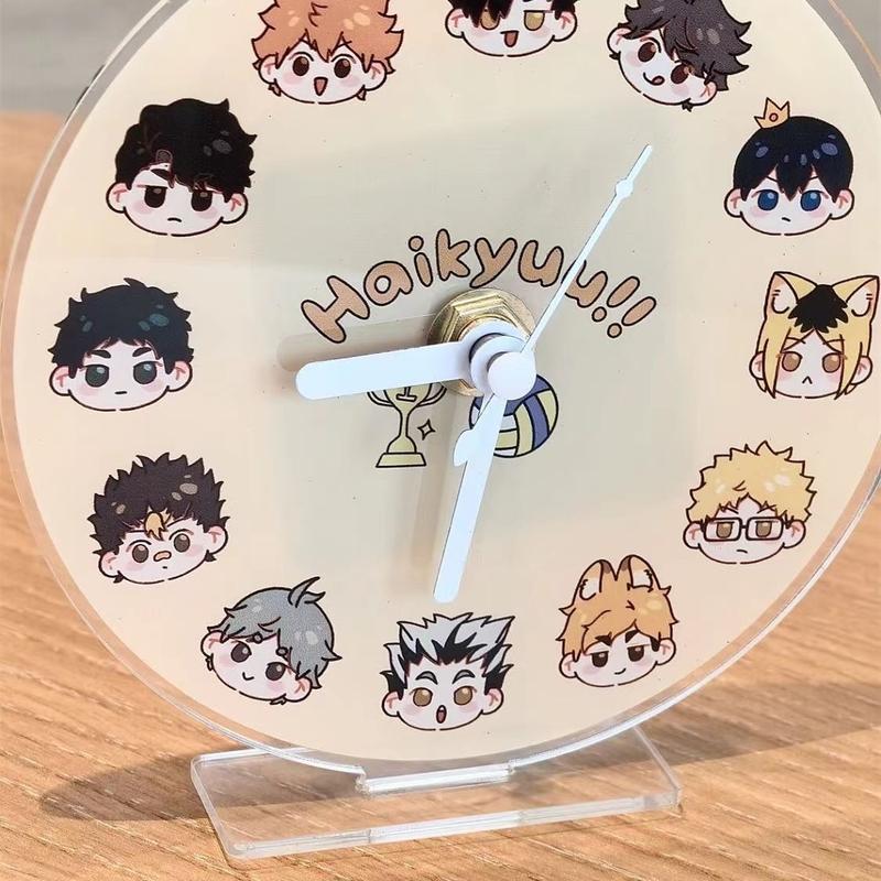 Product Introduction of [HAIKYUU] Đồng hồ haikyuu chất liệu acrylic 2