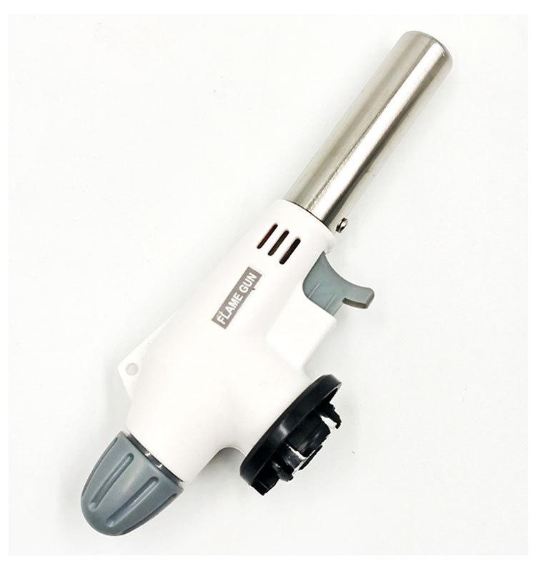 Product Introduction of Export Outdoor Barbecue Flame Gun Burning Torch Welding Gun Kitchen Baking Butagas Ceramic Core Card-Type Spray Gun Head 3