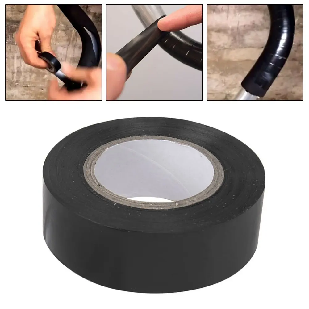 【Deep Discounts】 9m Black Handlebar Grip Repair & Bar Finishing Tape Fits All Road Bikes & Cycles