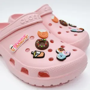 COD CLOSS Sendal Selop Wanita Pink EVA Anti Air, Gratis Charm Lucu, Nyaman untuk Wanita Pria Couple