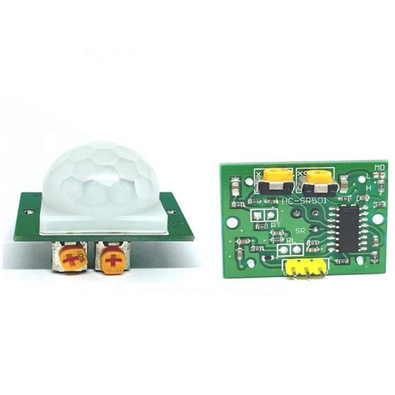 Mạch Module Cảm Biến Chuyển Động SR501 - Cảm ứng hồng ngoại từ cơ thể người phạm vi 7M 1