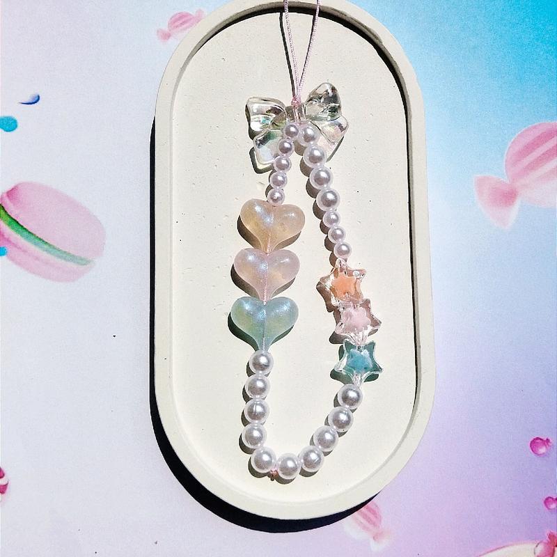 PHONE STRAP LOVE STAR / PHONE STRAP MANIK MANIK / PHONE STRAP GELANG TANGAN / PHONE STRAP VIRAL Lanyard 0