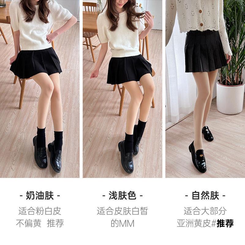 Quần Tất Nhung Đen Lì Quần Tất, Dành Cho Nữ, Mùa Xuân Và Mùa Thu, Chống Vón Cục, Lụa Màu Xám 80D, Quần Tất Incarnadine, Thích Hợp Cho Mùa Thu, Năm 2025 3
