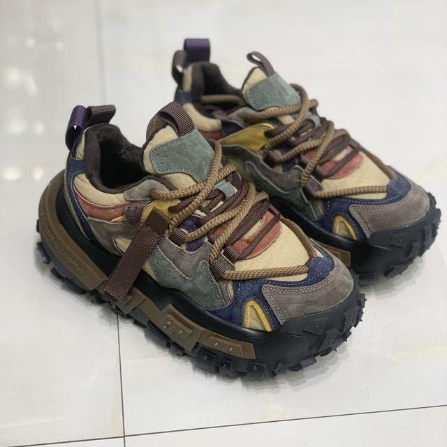 Product Introduction of Dad Shoes, Đế Resin, Bộ Sưu Tập Mùa Lò Xo 2024, Thời Trang Mới, Phong Cách Khối Màu Châu Âu, Giày Thể Thao, Phong Cách Người Nổi Tiếng Trên Internet, Giày Đi Xe Máy 5