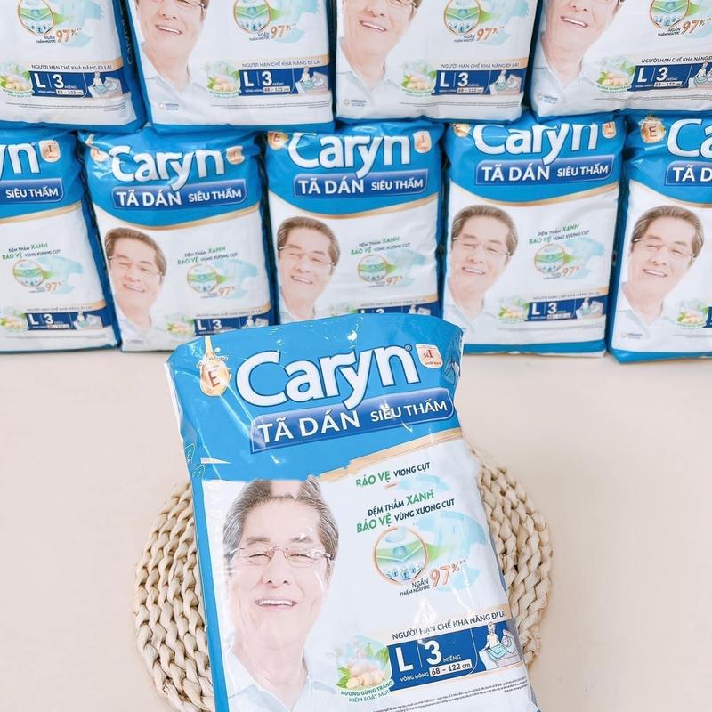 Bỉm dán caryn gói 3 miếng cho mẹ sau sinh