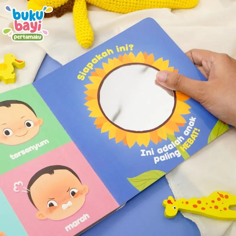 Buku Bayi 0 sampai 6 bulan Boardbook - Buku Bayi Pertamaku Berfitur Anak 5