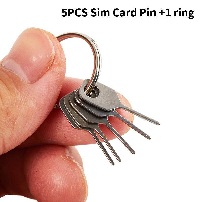Bộ 5 dụng cụ SIM: chốt eject SIM , khóa SIM, giá đỡ khay SIM và chốt eject SIM…