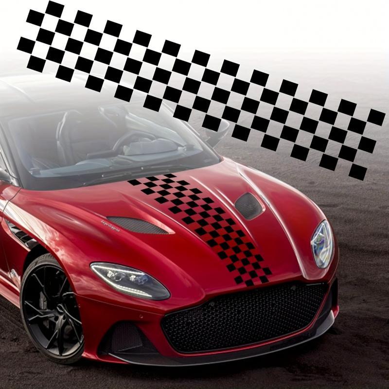 Car Engine Cover Sticker, 1 Count Durable Self Adhesive Car Sticker, Car Exterior Decoration Accessories for Aston DB11 0