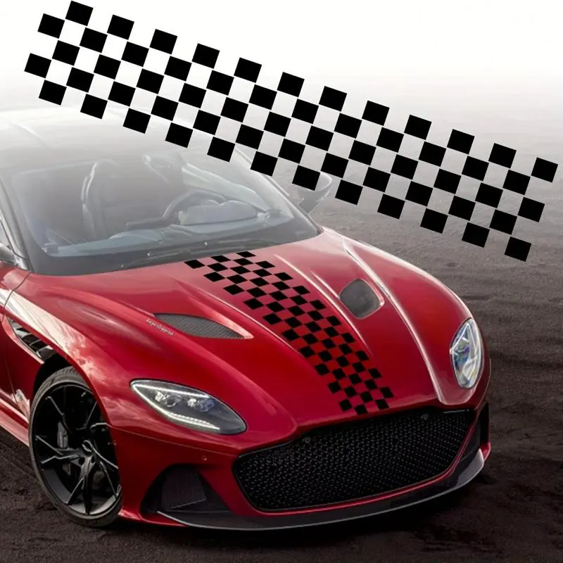 Car Engine Cover Sticker, 1 Count Durable Self Adhesive Car Sticker, Car Exterior Decoration Accessories for Aston DB11 0