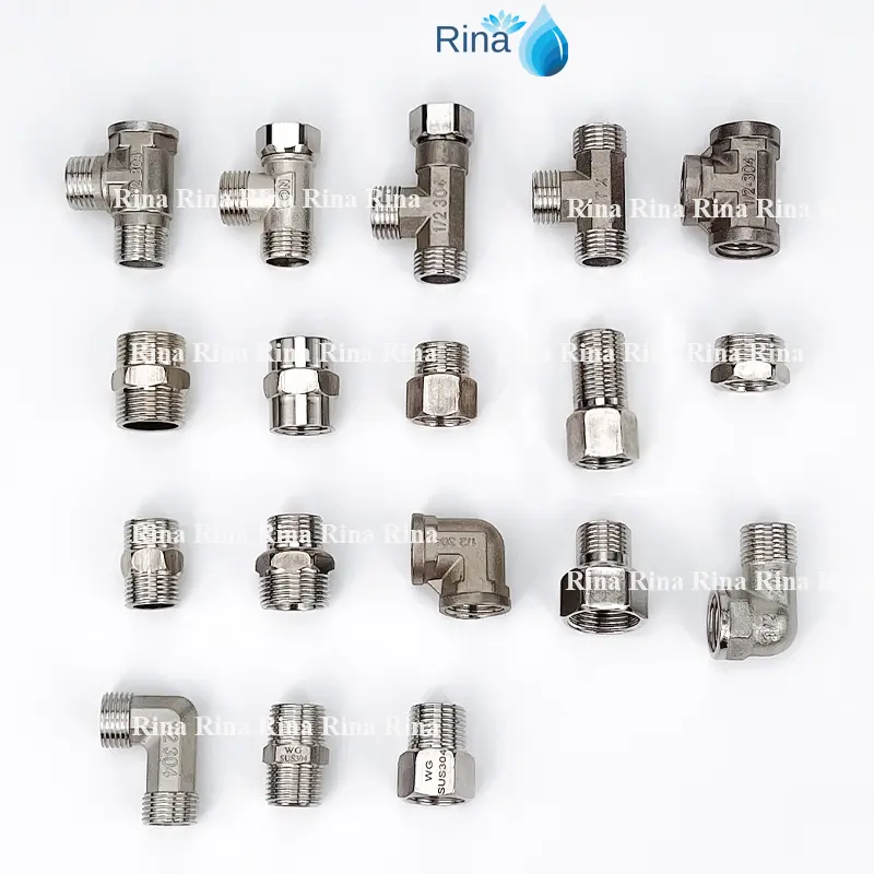 ĐẦU NỐI REN INOX CÁC LOẠI INOX Nối Ren Trong Ngoài Co Điếu Co Ren Ngoài Ren Trong Nối Ren Trong Ngoài Dài Ngắn Tê Ren Trong Ngoài Tê Cầu Inox