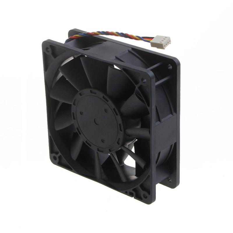 D12BM-12D CPU Fan 12038 12V 4-Pin PQM Temperature Control Cooling Fans 12cm 4700 rpm Strong Airflow Fan 2.3A 1