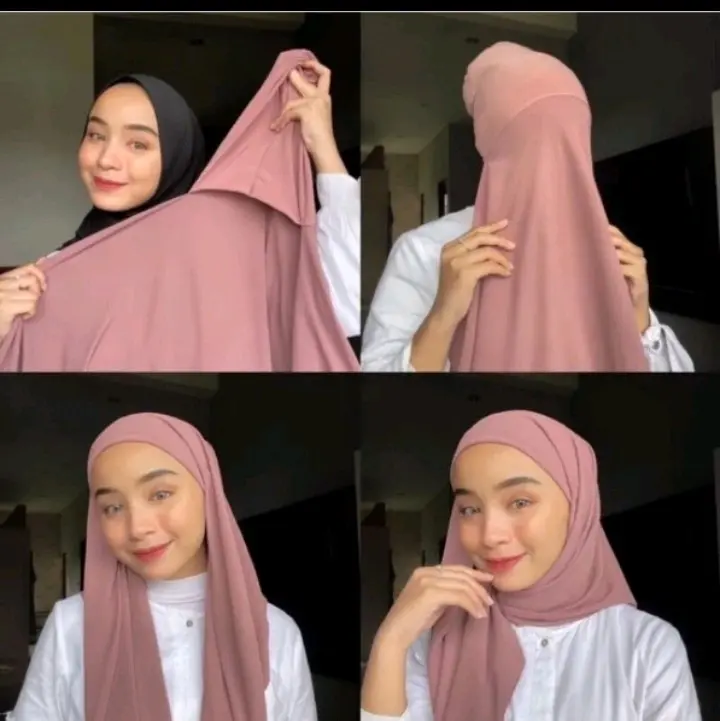 PHASMINA INNER 2 in1 CERUTY ARMANY Ciput Pashmina 2