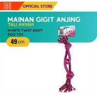 Gambar M-Pets Twist Eight Dog Toy / Mainan Gigit Anjing Tali Anyam dari M-Pets Volk Pets Indonesia Kota Administrasi Jakarta Barat 4 Tokopedia