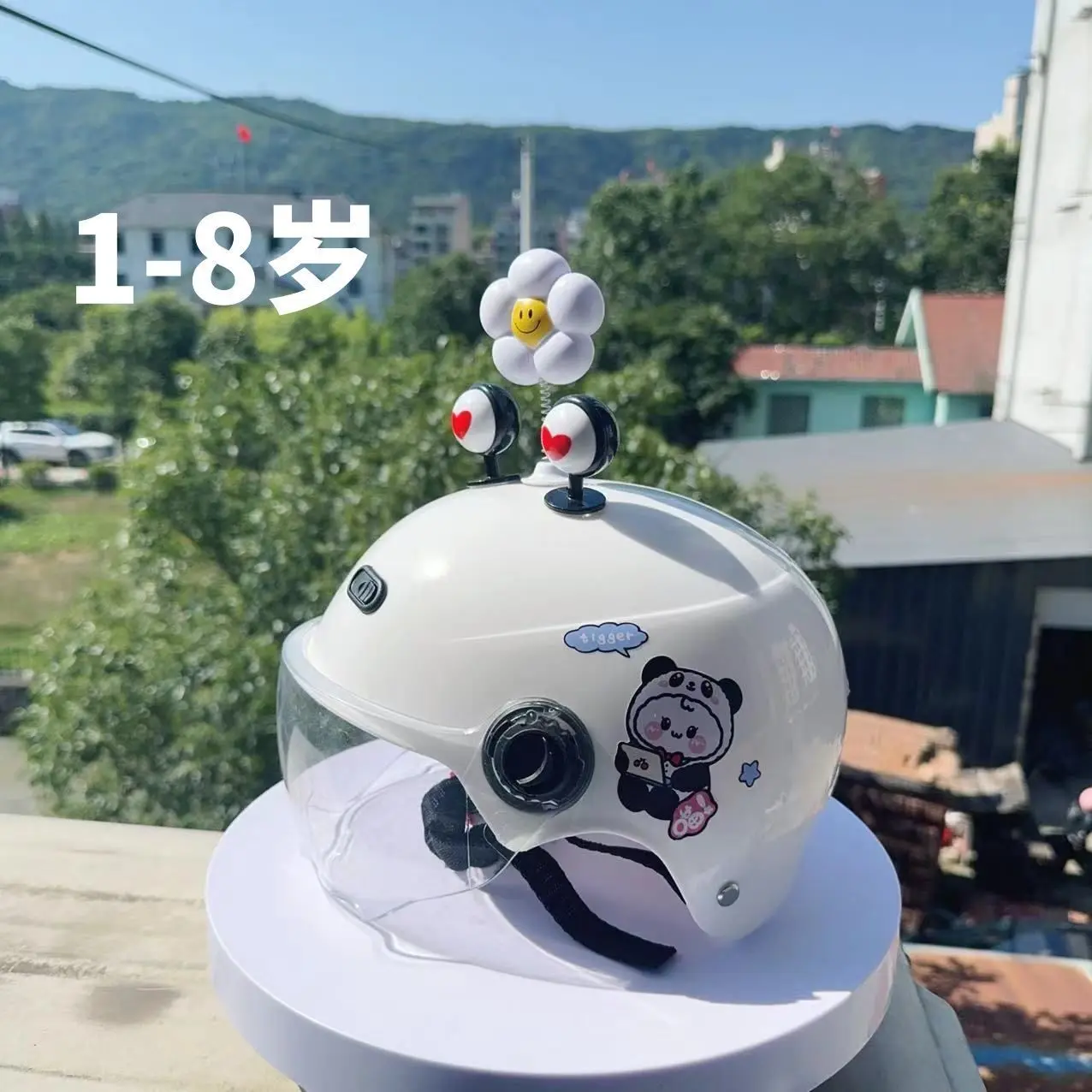 Mũ Bảo Hiểm Trẻ Em, Dành Cho Bé Trai Và Bé Gái Từ 1-8 Tuổi, Chống Nắng Mùa Hè, Mũ Bảo Hiểm Nửa Đầu Xe Điện Pin, Mũ Bảo Hiểm Em Bé Chống Tia UV, Năm 2023