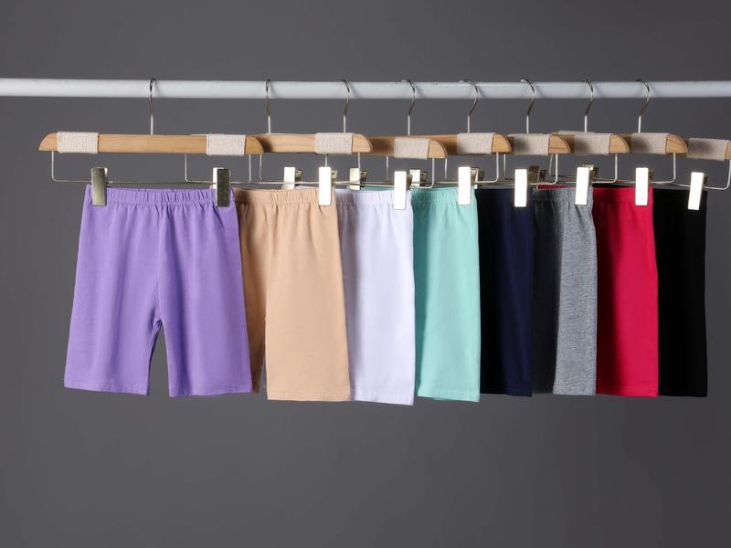 Quần leggin đùi bé gái chất thun cotton co gián 4 chiều cho bé gái từ 8-23kg 1