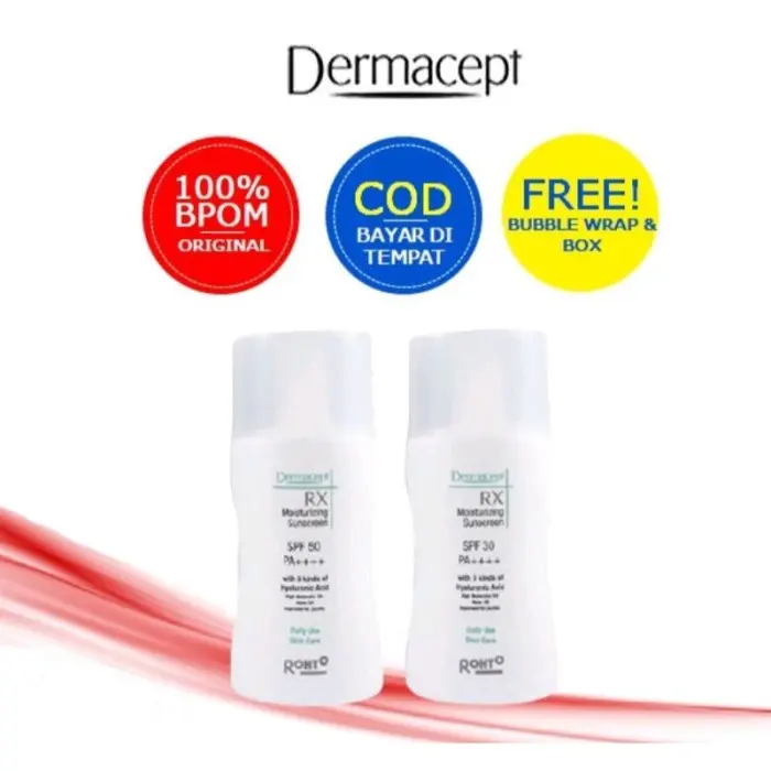 Dermacept Moisturizing Sunscreen Spf 50 PA ++++ 50gr / Spf 30 PA ++++ 50 Gr 0