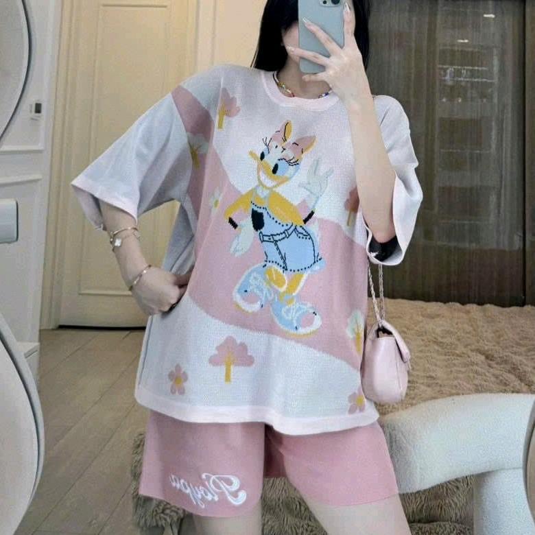 Set Áo quần len dệt kim Ploypa Thái lan chính hãng về nhìu mẫu đi chơi, đi dạo phố Nữ Women