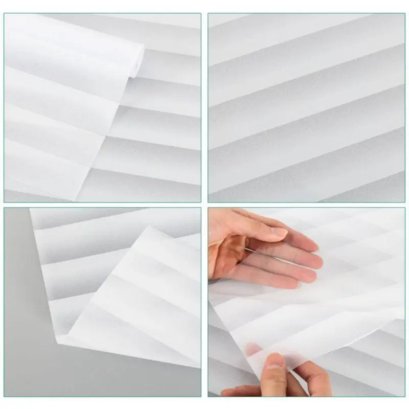 Privacy Matte Window Film, 1 Count Static Cling Window Film, Heat Insulation Window Sticker, Window Film for Home Office, Home Decor, Curtain Blinds, Adjustable Curtain Rods 7