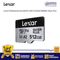 Gambar Lexar 512GB Professional microSDXC UHS-I 205MB/s Silver Plus High-Speed Memory Card dari Sentra Digital Kota Surabaya 2 Tokopedia