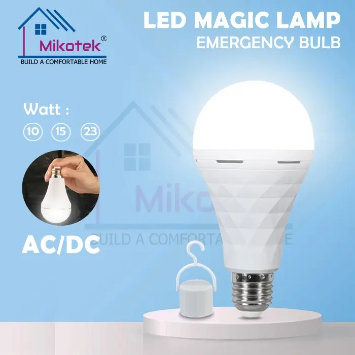 Lampu Bohlam Led Emergency Mikotek / Emergecy Led AC/DC Magic Lamp 4