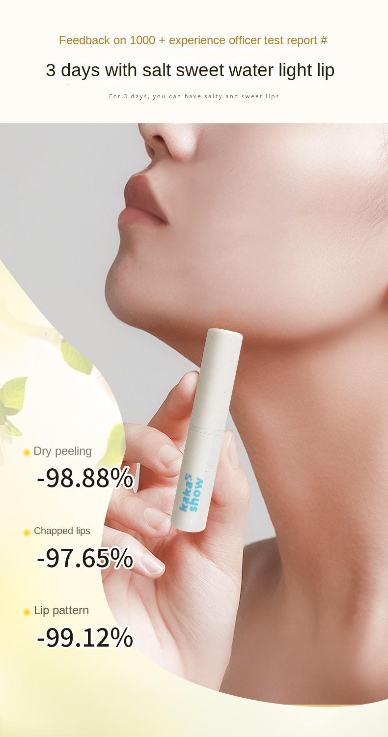 Product Introduction of Kakashow Rich Moist Lip Balm Hydrating Moisturizing and Nourishing Anti-Chapping Fading Lip Lines Full Lips Cheap Wholesale Skincare Moisturizer 6