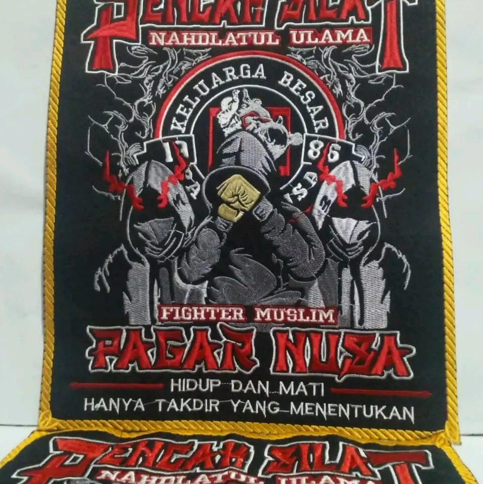 bed punggung pagar nusa Bordir