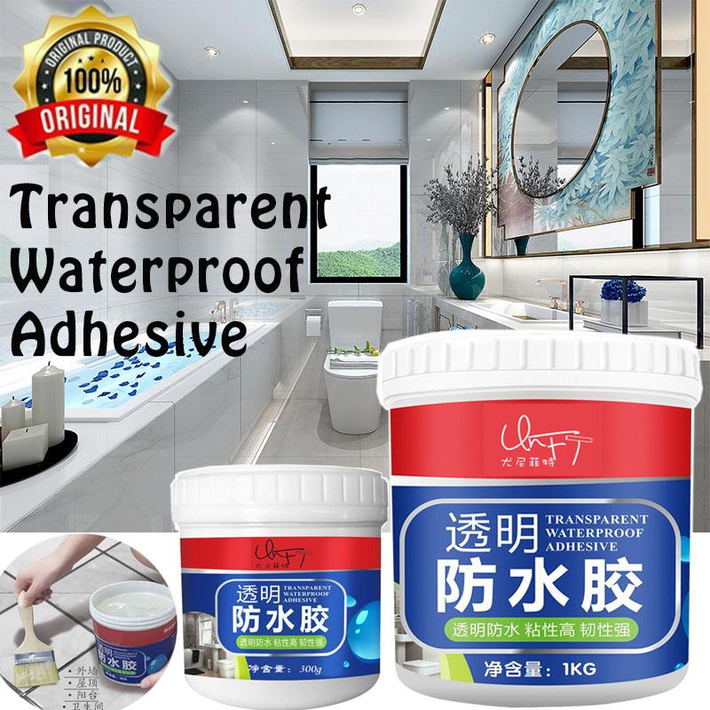 300g/1Kg Transparent Waterproof Adhesive Exterior Wall Bathroom Toilet Floor Tile Penetrating Agent Wall Leak-proof Glue