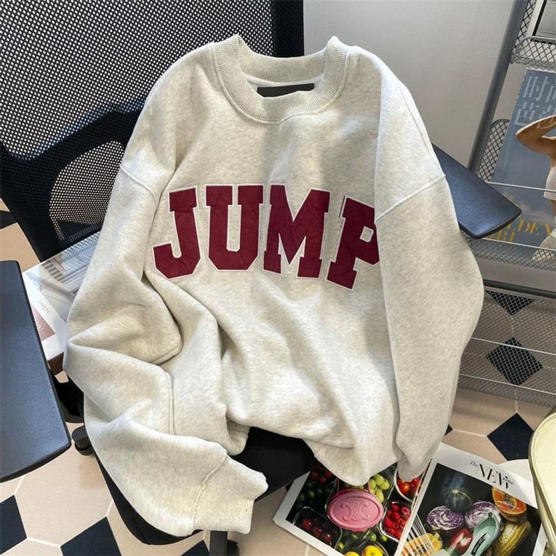 Áo sweater nỉ, áo hoodie chất nỉ bông dày đẹp in chữ jum