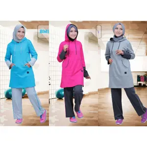 BMS 04 By Believe Muslim Sport Setelan Olahraga Senam Wanita Muslimah