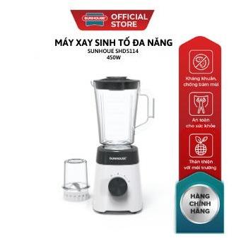 Máy xay sinh tố đa năng SUNHOUSE SHD5114 - Công suất mạnh - Thiết kế hiện đại -…