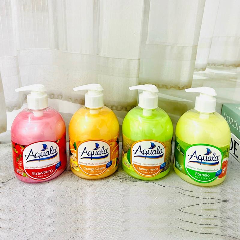 Product Introduction of Nước Rửa Tay Aquala Hand Wash 500ml Hương Trái Cây 11