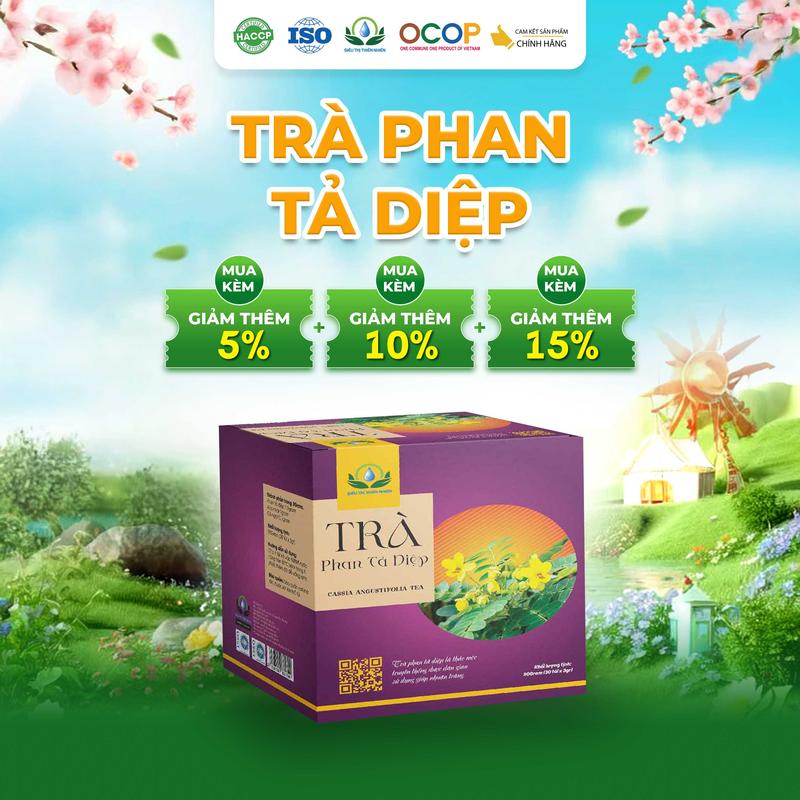  Combo 2 Hộp Trà Phan Tả Diệp Hộp 30 Túi Lọc Siêu Thị Thiên Nhiên Nước Trà Chè Tea túi  trà thảo mộc bột trà khô 