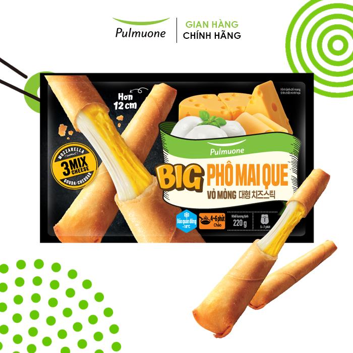 [Hỏa tốc HCM] Phô mai que big size Pulmuone 220g 0