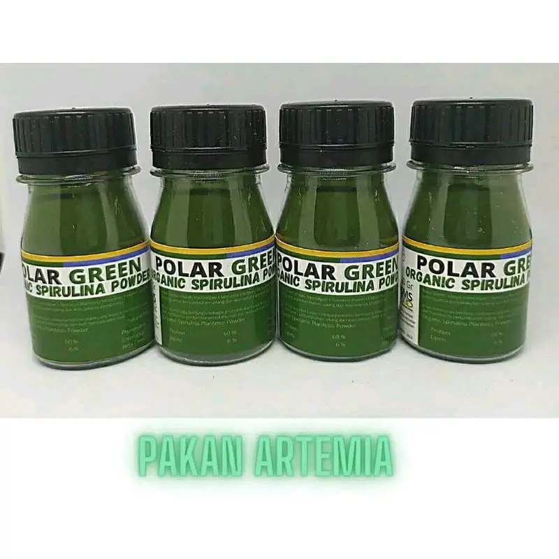 SPIRULINA POWDER PLATENSIS 30 gram/ PAKAN KUTIR DAPHNIA MAGNA 1