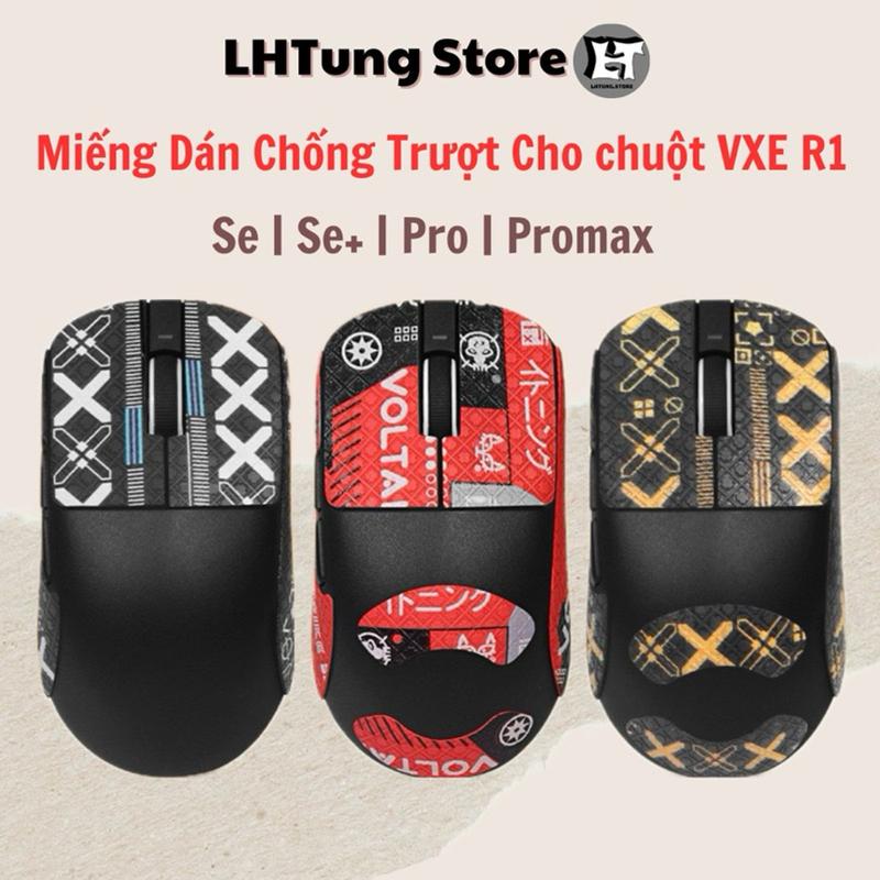 [SẴN GIAO] Miếng dán chống trượt cho chuột VXE R1 SE | SE+ | PRO | PROMAX Griptape