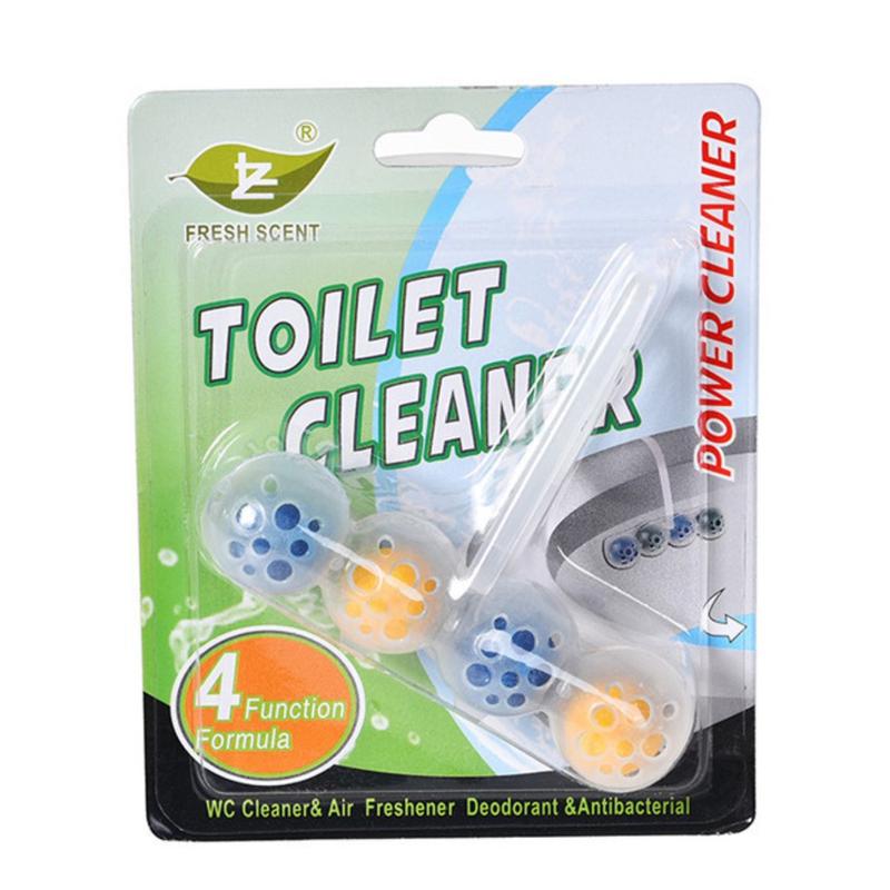 Product Introduction of Hanging Toilet Cleaning Ball Automatic Toilet Cleaner 4 in 1 Bowl Toilet Sterilizer Remove Odor Air Freshener Toilet Aromatherapy Fragrance Deodorization Toilet Cleaning Bead toiletgel 48