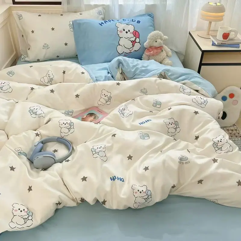 Set Chăn Ga Cotton Đũi Sợi Bông Tự Nhiên Cao Cấp Hot 2025 2