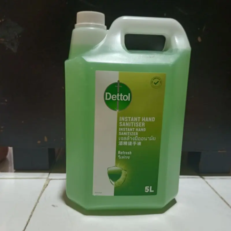 Terlaris Dettol Hand Sanitizer 5 Liter.