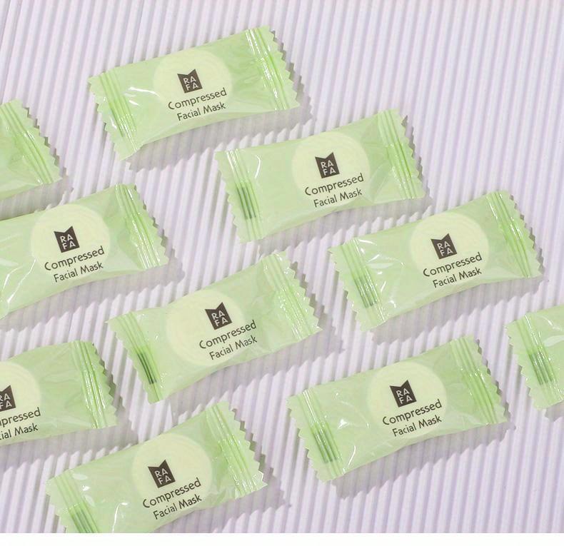 Product Introduction of Mặt Nạ Dùng Một Lần Không Mùi, 50 Gói, Khăn Lụa Nén Không Chứa Cồn, Thích Hợp Cho Mọi Loại Da, Dưỡng Ẩm, Dụng Cụ Chăm Sóc Da Mặt Skincare Nữ Làm Đẹp Da Women Cosmetics Dưỡng Ẩm Da 7