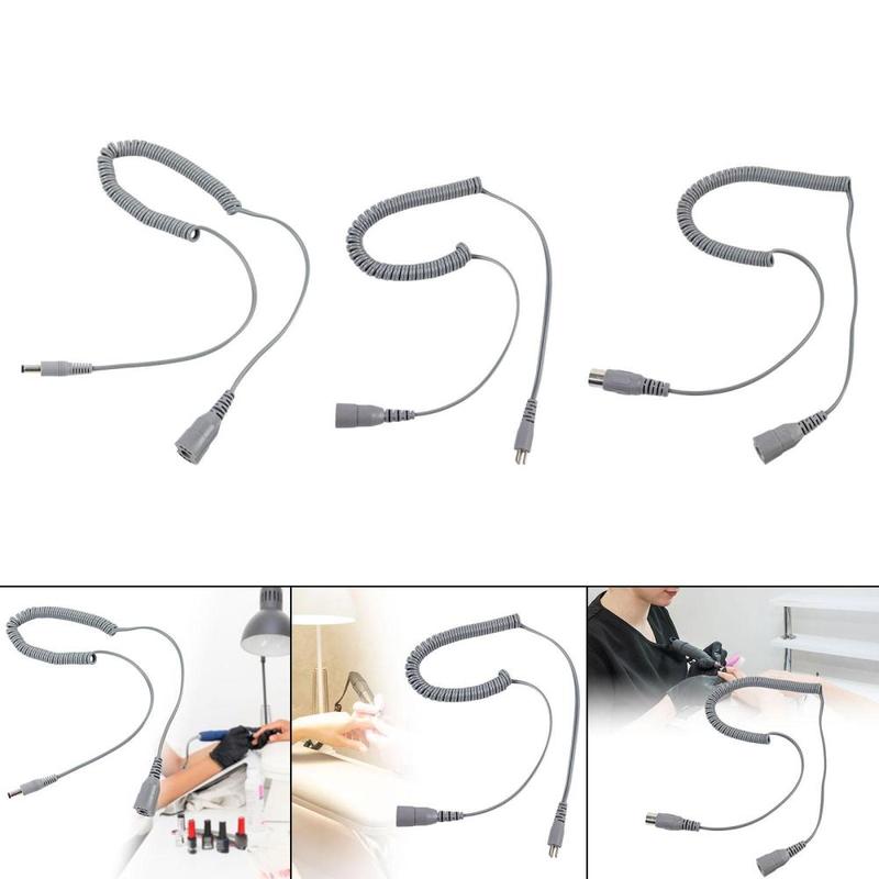 Replacement Motor Cord Thickness Easy to Install Professional for Nail Drill Machine PU Leather Lightweight for Drill Handpiece 2