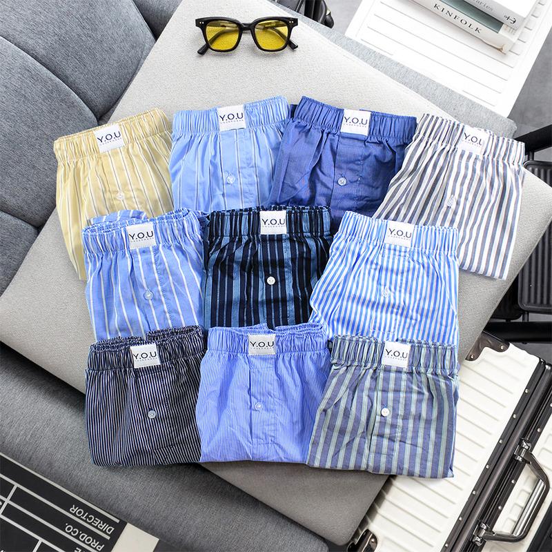 Combo 5 Quần Ngủ YOU Underwear Dành Cho Nam Chất Vải Kate Cotton Mềm Mịn Thoáng Mát Cho 1 Ngày Năng Động Size 40-90kg