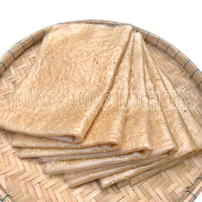    Loại Ngon  COMBO 4 Bịch bánh tráng ngọt béo nước cốt dừa   1 bịch 10 cái 240g  