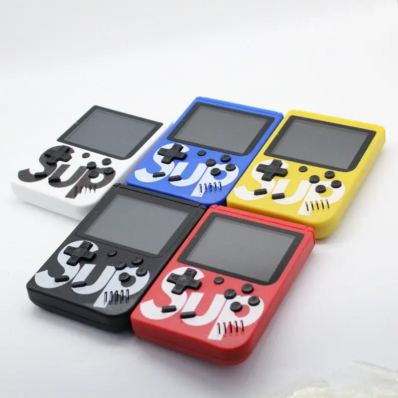 เครื่องเล่นเกมพกพาขนาดเล็ก, เครื่องเล่นเกม SUP แบบคลาสสิกและย้อนยุค, มือถือ, 400 ใน 1 เกม, เหมาะสำหรับการเล่นเกม